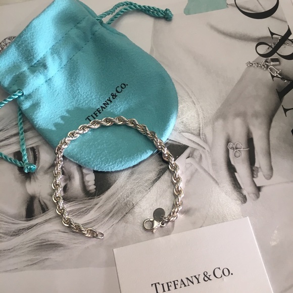 Tiffany & Co. Jewelry - Tiffany & Co. Sterling Silver Rope Bracelet.